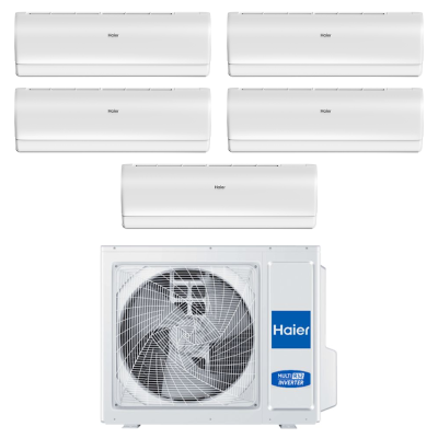 Haier 5U125S2SN1FA / AS35S2SJ3FA-W + AS25S2SJ3FA-Wx4